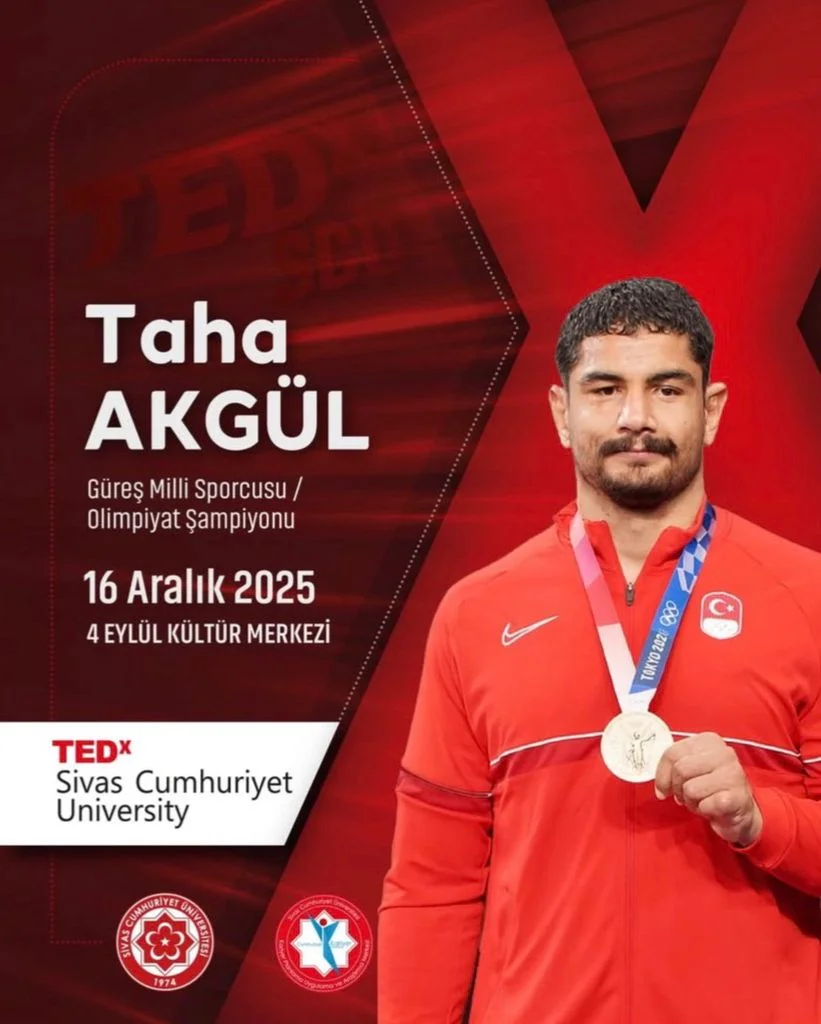 TEDx Sivas’ta Taha Akgül İlham Verecek
