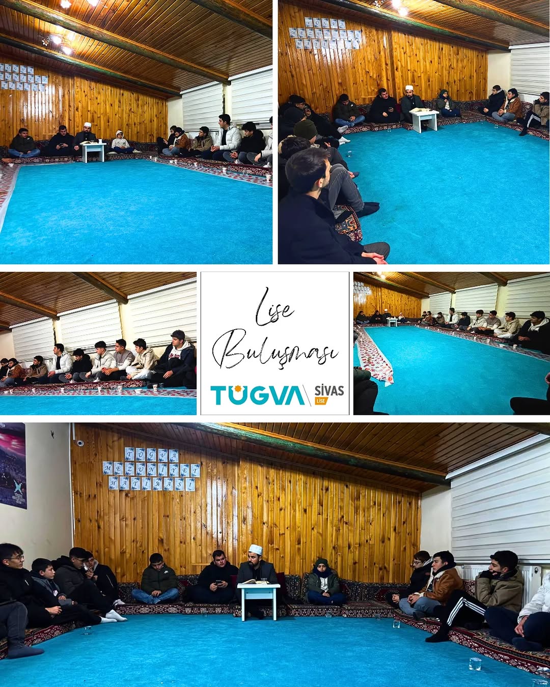 TÜGVA Sivas’tan Gençlere Çay Muhabbeti: Liseli Kardeşler Bir Arada TÜGVA Sivas’tan Gençlere Çay Muhabbeti: Liseli Kardeşler Bir Arada