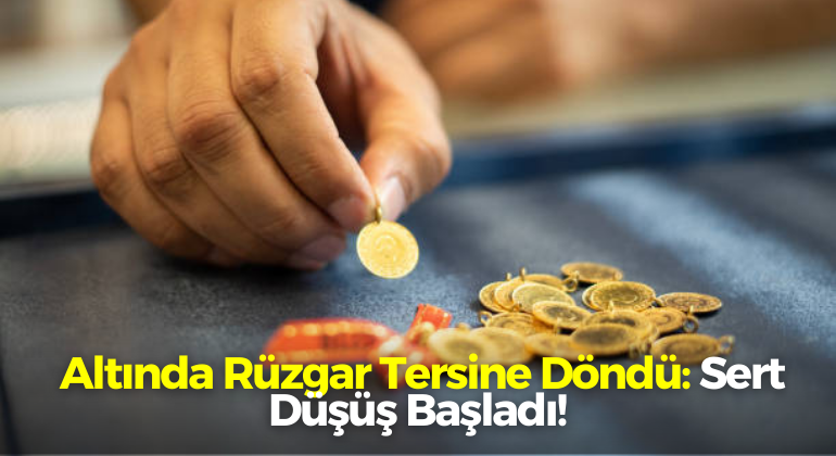 Altında Rüzgar Tersine Döndü: Sert Düşüş Başladı!