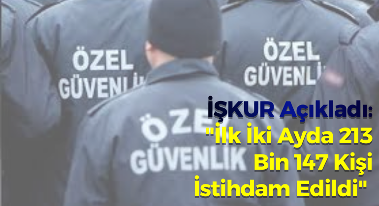 İŞKUR Açıkladı: “İlk İki Ayda 213 Bin 147 Kişi İstihdam Edildi”
