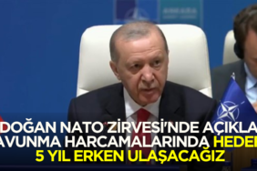 Erdoğan NATO Zirvesi'nde Açıkladı: Savunma Harcamalarında Hedefe 5 Yıl Erken Ulaşacağız 770X420 Haber Manşet şablonu770 x 420 piksel) - 2026-07-08T145004.067